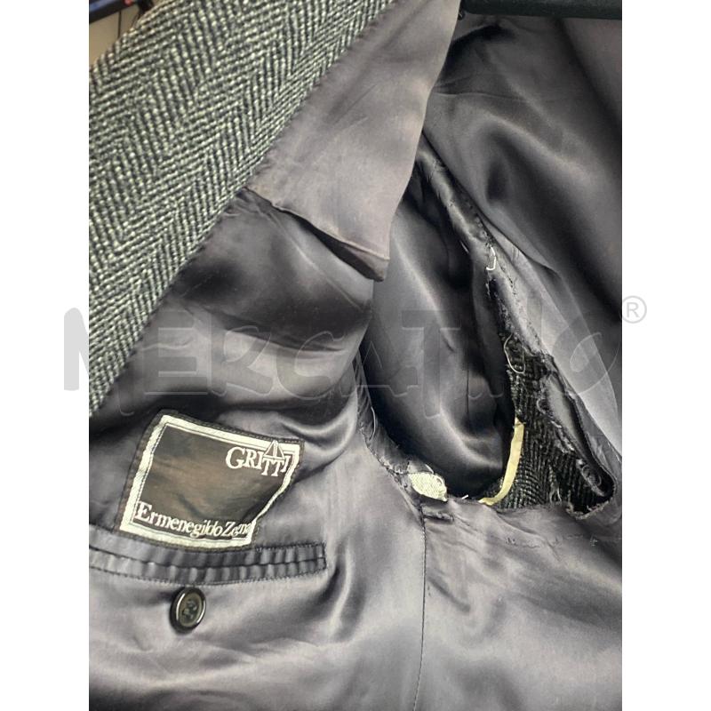 CAPPOTTO UOMO ERMENEGILDO ZEGNA GRIGIO | Mercatino dell'Usato Torino c.so traiano 5