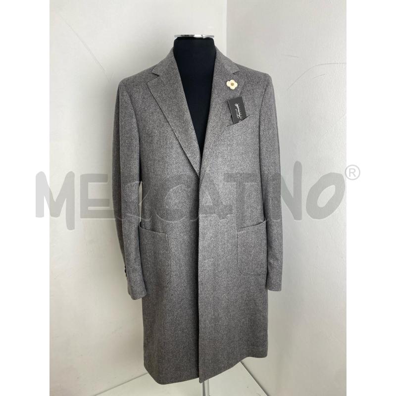 CAPPOTTO UOMO LARDINI GRIG LANA  | Mercatino dell'Usato Torino c.so traiano 1