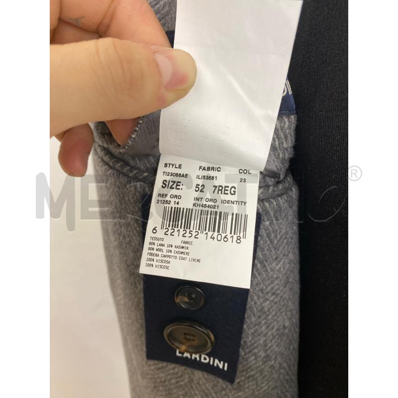 CAPPOTTO UOMO LARDINI GRIG LANA  | Mercatino dell'Usato Torino c.so traiano 5