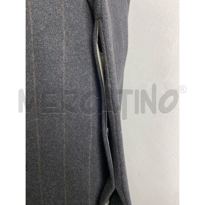 CAPPOTTO UOMO PAOLONI LANA GRIGIO GESSATO | Mercatino dell'Usato Torino c.so traiano 5