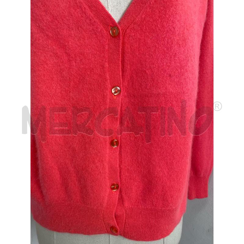 CARDIGAN DONNA ABSOLUT CASHMERE SALMONE | Mercatino dell'Usato Torino c.so traiano 2