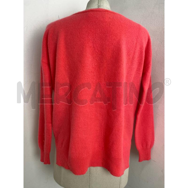 CARDIGAN DONNA ABSOLUT CASHMERE SALMONE | Mercatino dell'Usato Torino c.so traiano 3