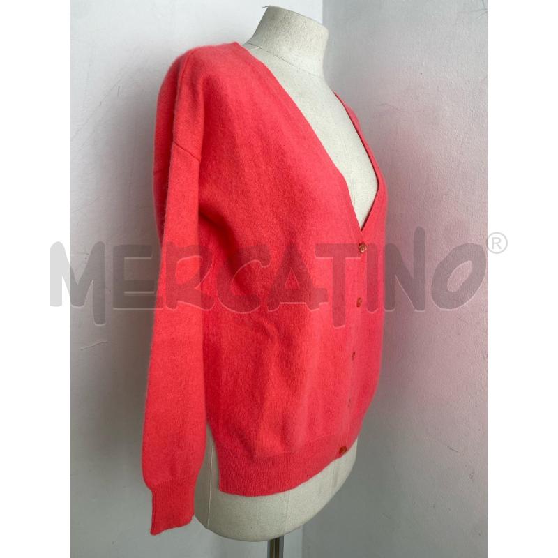 CARDIGAN DONNA ABSOLUT CASHMERE SALMONE | Mercatino dell'Usato Torino c.so traiano 4
