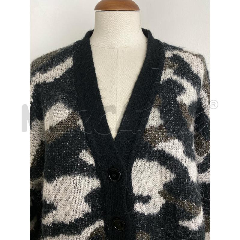 CARDIGAN DONNA LIU JO NER BEIGE  | Mercatino dell'Usato Torino c.so traiano 2