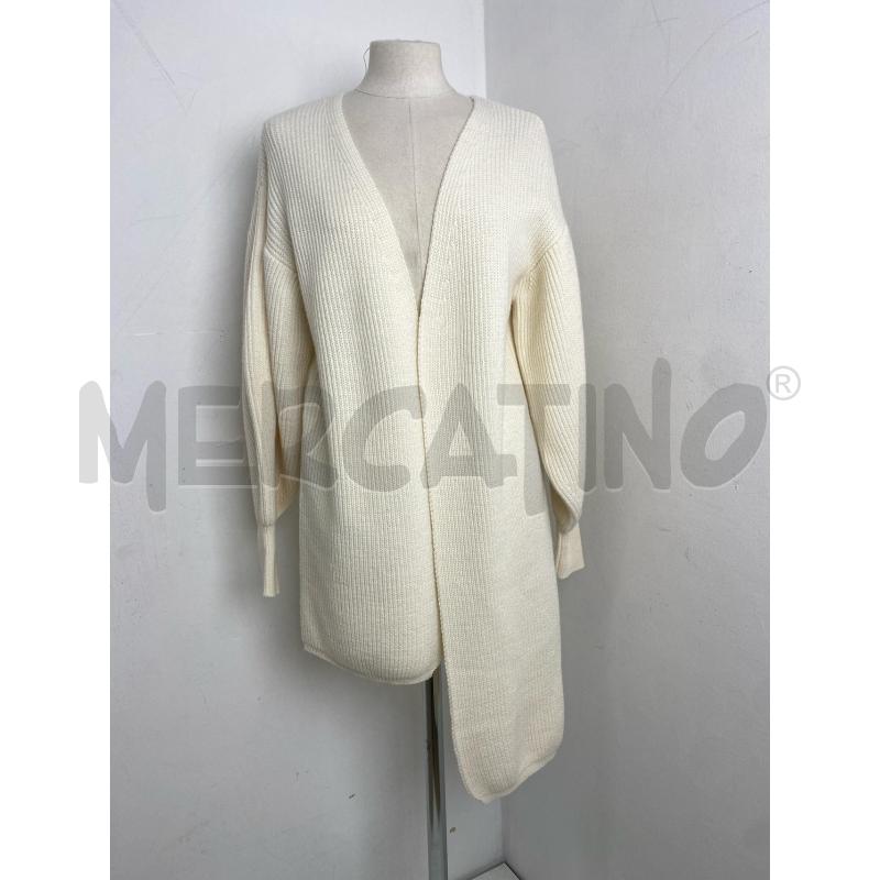 CARDIGAN DONNA SIMONA CORSELLINI PANNA  | Mercatino dell'Usato Torino c.so traiano 1