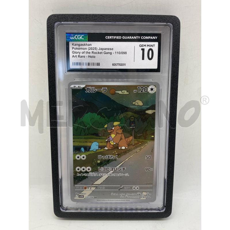 CARTA POKEMON KANGASKHAN SV10 CGC 10 | Mercatino dell'Usato Torino c.so traiano 1