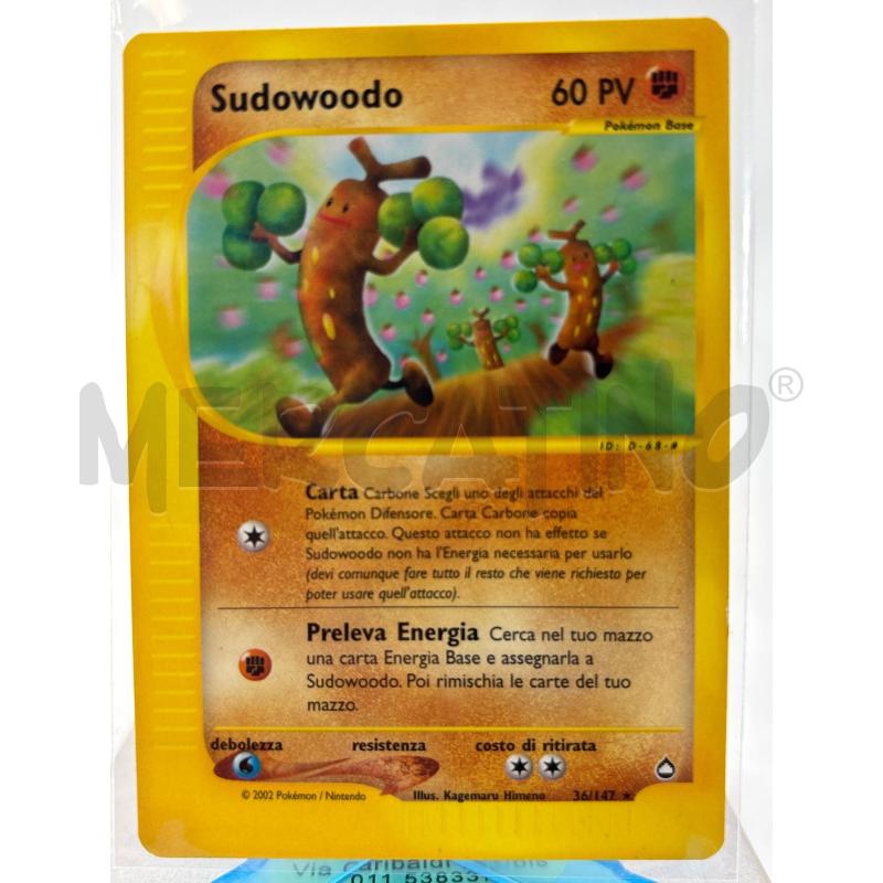 CARTA POKEMON SUDOWOODO AQUAPOLIS 26 / 147 | Mercatino dell'Usato Torino c.so traiano 1