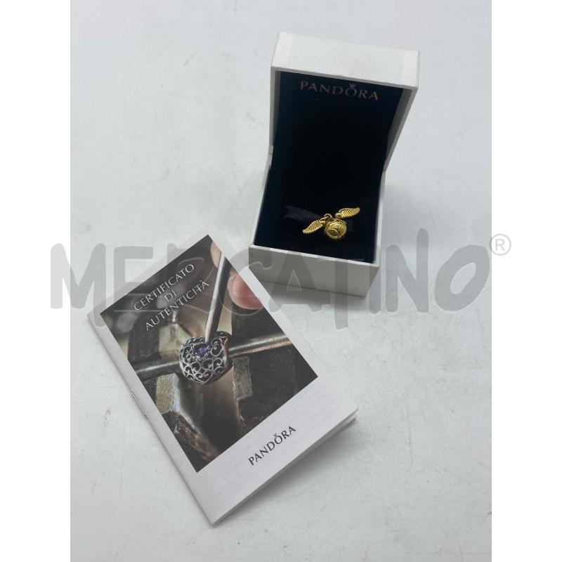 CHARM PANDORA BOCCINO D'ORO AG | Mercatino dell'Usato Torino c.so traiano 3
