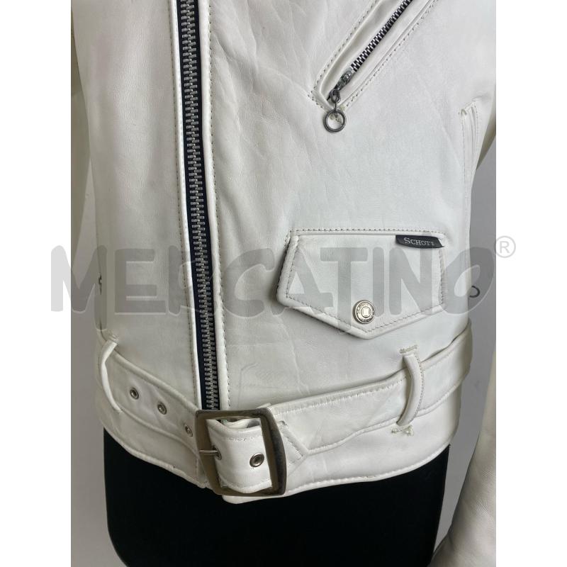 CHIODO SCHOTT PERFECTO 618 BIANCO | Mercatino dell'Usato Torino c.so traiano 3
