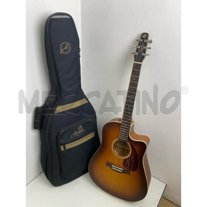 CHITARRA ACUSTICA SEAGULL ENTROURAGE RUSTIC CW QI SF | Mercatino dell'Usato Torino c.so traiano 1