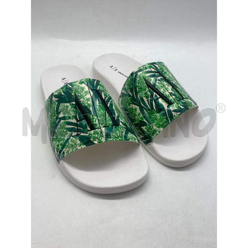 CIABATTE DONNA ARMANI EXCHANGE VERDE | Mercatino dell'Usato Torino c.so traiano 1