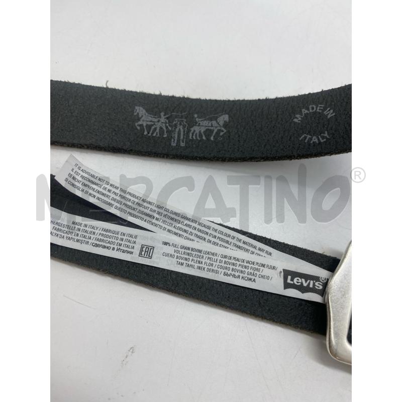 CINTURA DONNA LEVIS PELLE NER  | Mercatino dell'Usato Torino c.so traiano 5