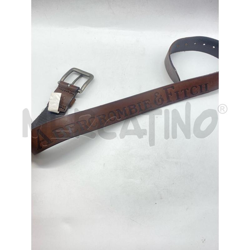 CINTURA PELLE ABERCROMBIE & FITCH MARR | Mercatino dell'Usato Torino c.so traiano 2
