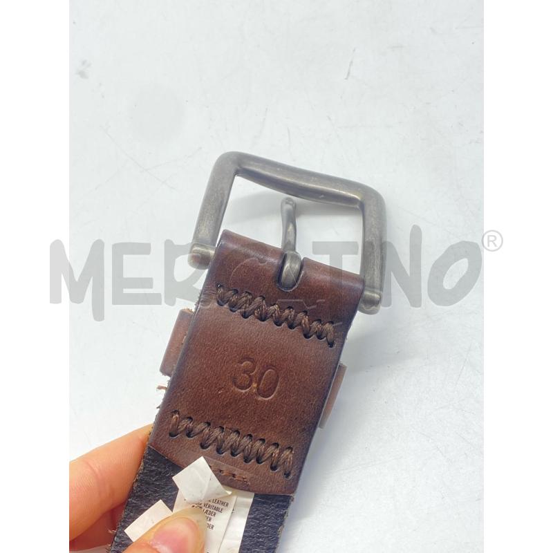 CINTURA PELLE ABERCROMBIE & FITCH MARR | Mercatino dell'Usato Torino c.so traiano 3