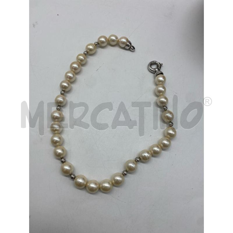 COLLANA AG E PERLINE | Mercatino dell'Usato Torino c.so traiano 5