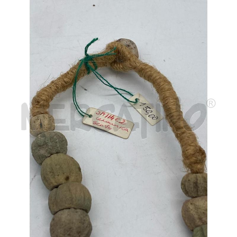COLLANA CON CERAMICA AFGANA | Mercatino dell'Usato Torino c.so traiano 3