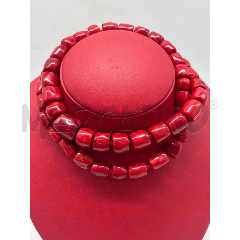 COLLANA CORALLO ROSSO | Mercatino dell'Usato Torino c.so traiano 2