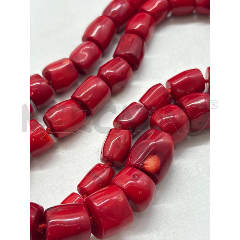 COLLANA CORALLO ROSSO | Mercatino dell'Usato Torino c.so traiano 3