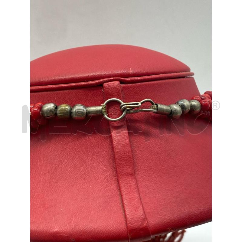 COLLANA ETNICA CON CORALLO | Mercatino dell'Usato Torino c.so traiano 3