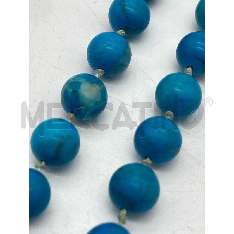 COLLANA HOWULITE BLU | Mercatino dell'Usato Torino c.so traiano 5