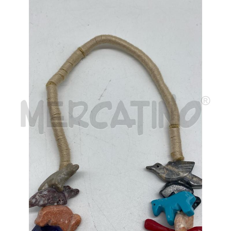 COLLANA IN PIETRA NATIVI AMERICANI  | Mercatino dell'Usato Torino c.so traiano 3