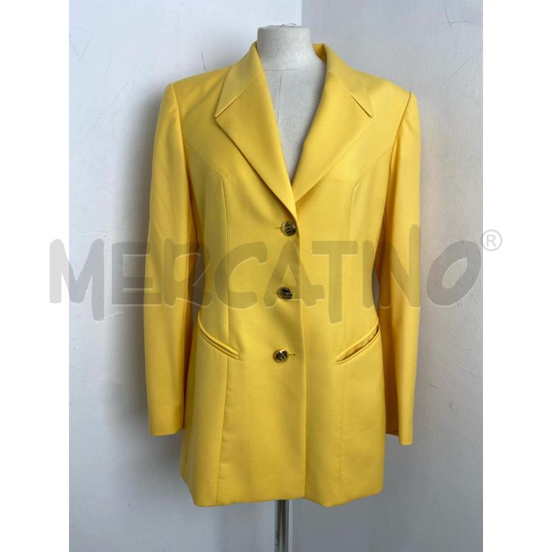 COMPLETO DONNA ESCADA LANA GIALLO | Mercatino dell'Usato Torino c.so traiano 2
