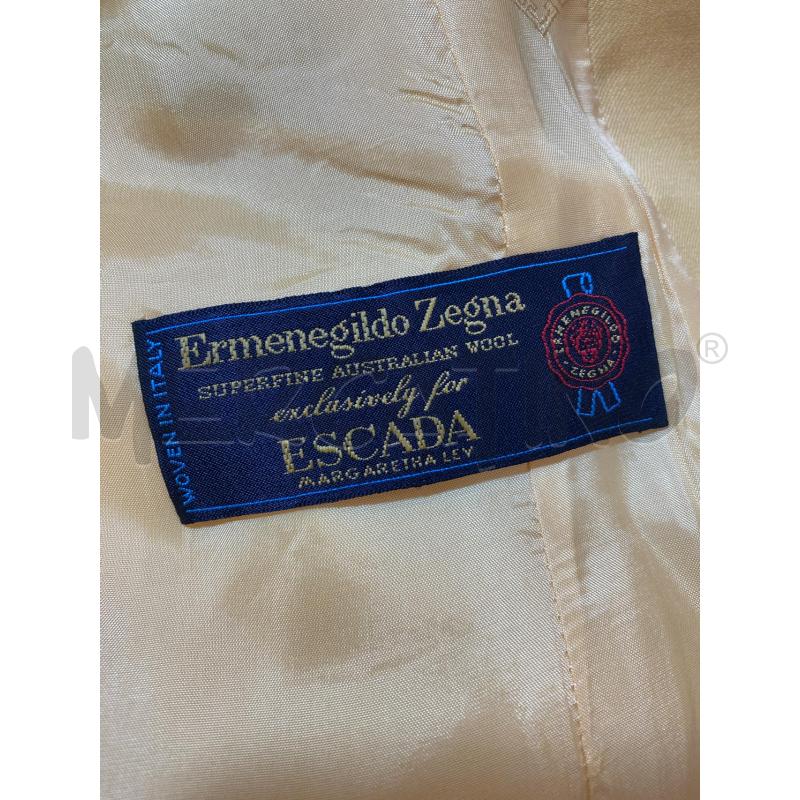COMPLETO DONNA ESCADA LANA GIALLO | Mercatino dell'Usato Torino c.so traiano 5