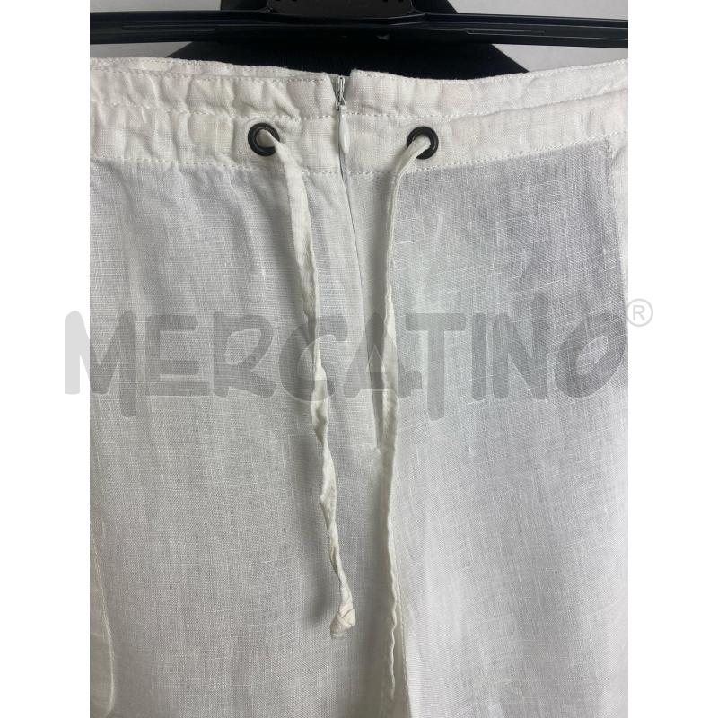 COMPLETO DONNA MARELLA PURO LINO BIANCO | Mercatino dell'Usato Torino c.so traiano 3