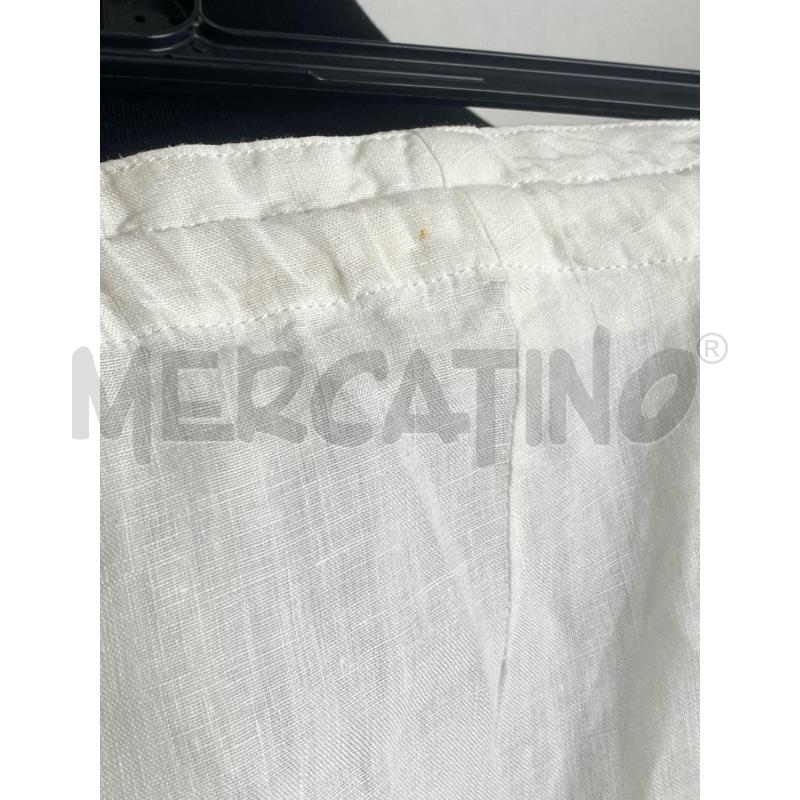 COMPLETO DONNA MARELLA PURO LINO BIANCO | Mercatino dell'Usato Torino c.so traiano 5