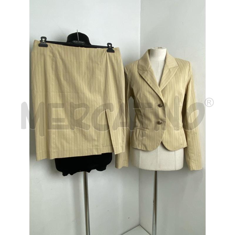 COMPLETO DONNA MARIELLA BURANI BEIGE | Mercatino dell'Usato Torino c.so traiano 1