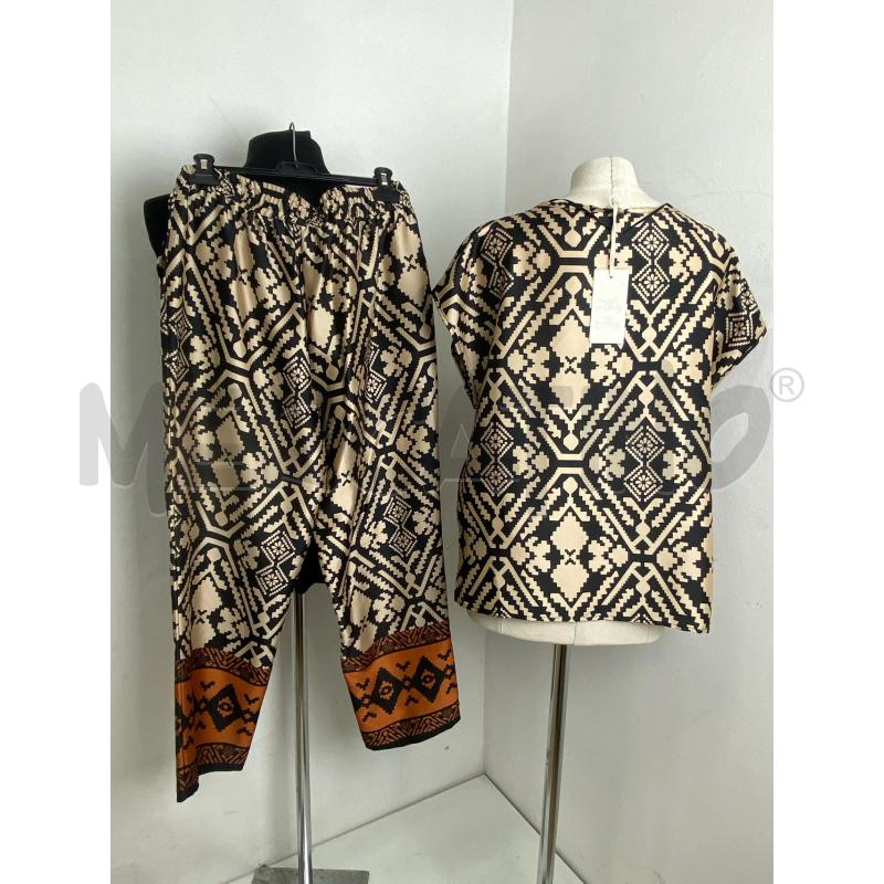 COMPLETO DONNA OLTRE PANT+MAGL+KIMON BEIG NER | Mercatino dell'Usato Torino c.so traiano 3