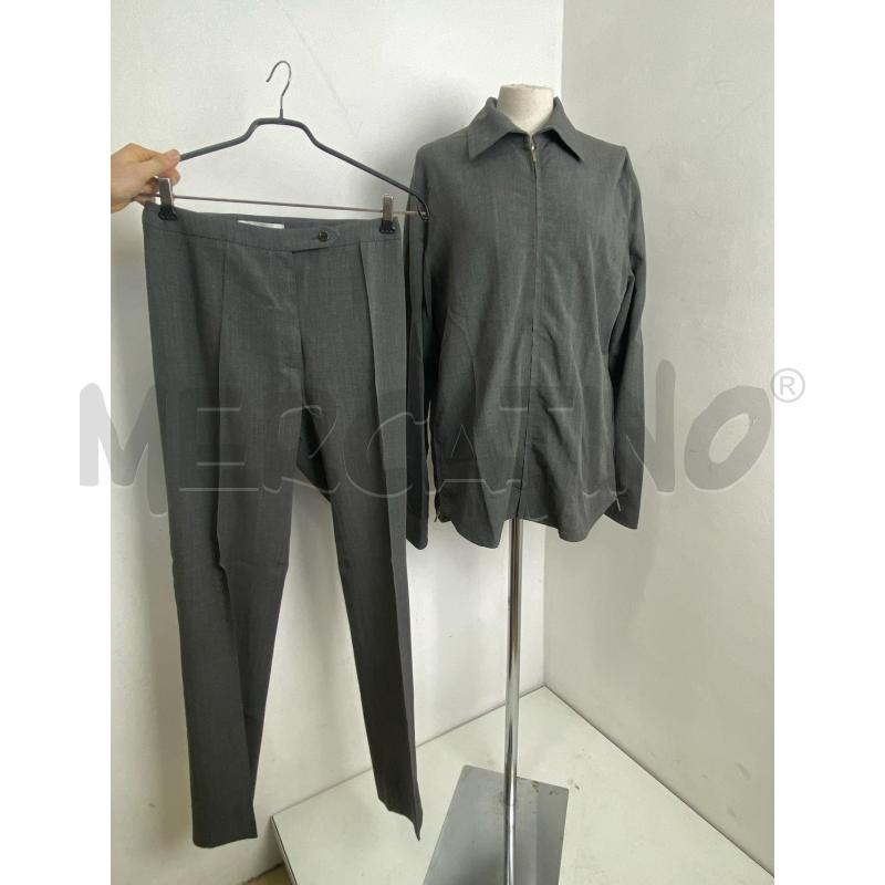 COMPLETO DONNA SPORTMAX GIACCA PANT GRIG | Mercatino dell'Usato Torino c.so traiano 1