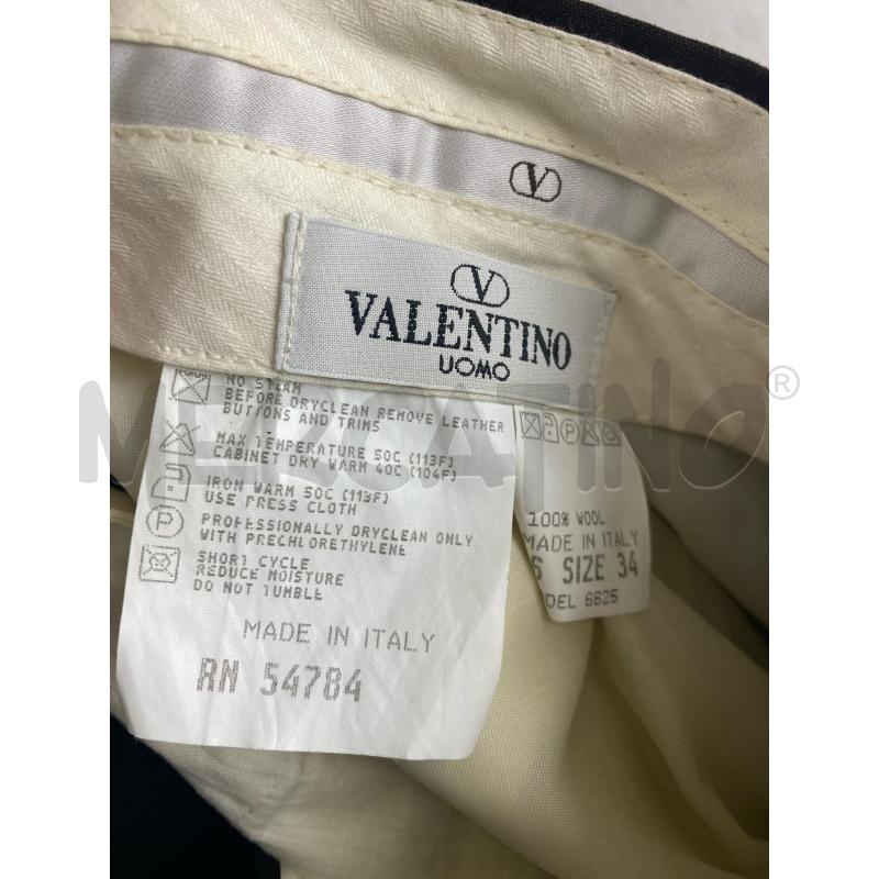 COMPLETO UOMO SPEZZATO GIACCA ZEGNA PANTALONE VALENTINO MARRONE | Mercatino dell'Usato Torino c.so traiano 4