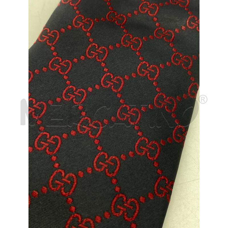 CRAVATTA GUCCI BLU ROSSO | Mercatino dell'Usato Torino c.so traiano 3