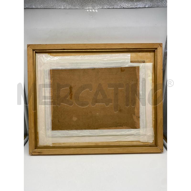 DIPINTO OLIO SU CARTONCINO | Mercatino dell'Usato Torino c.so traiano 5