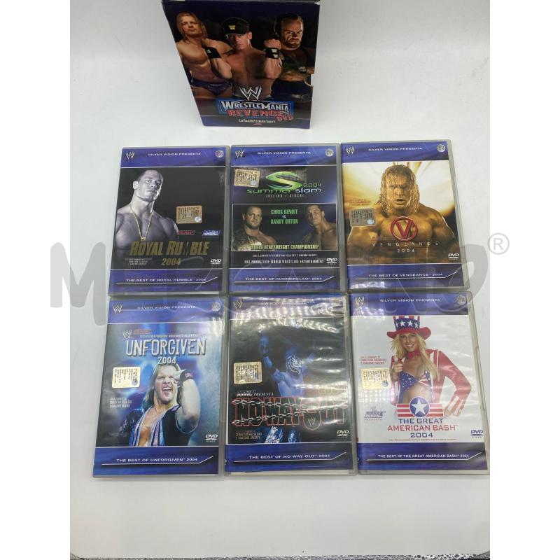 DVD COFANETTO WRESTLEMANIA | Mercatino dell'Usato Torino c.so traiano 3