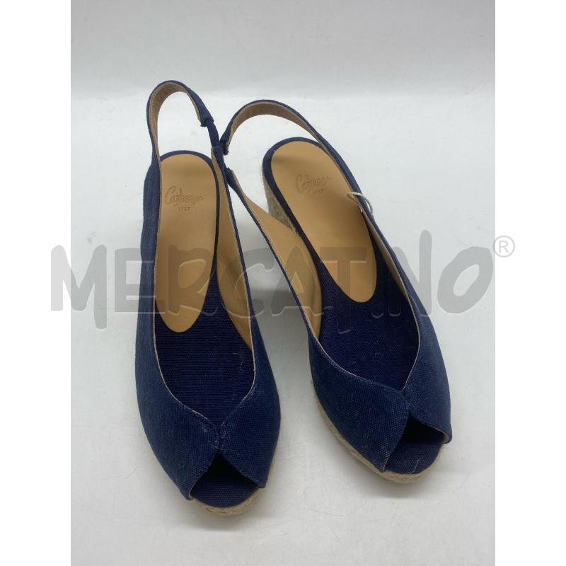 ESPADRILLAS CASTANER BARBARA BLU SCURO  | Mercatino dell'Usato Torino c.so traiano 3