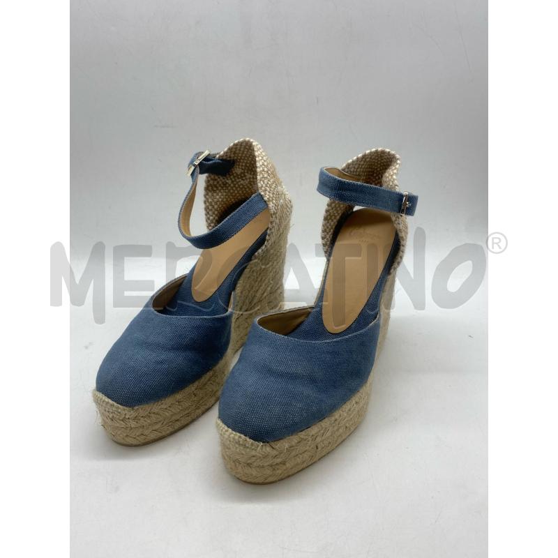 ESPADRILLAS CASTANER JEANS CHIUSURA A FIBBIA | Mercatino dell'Usato Torino c.so traiano 1
