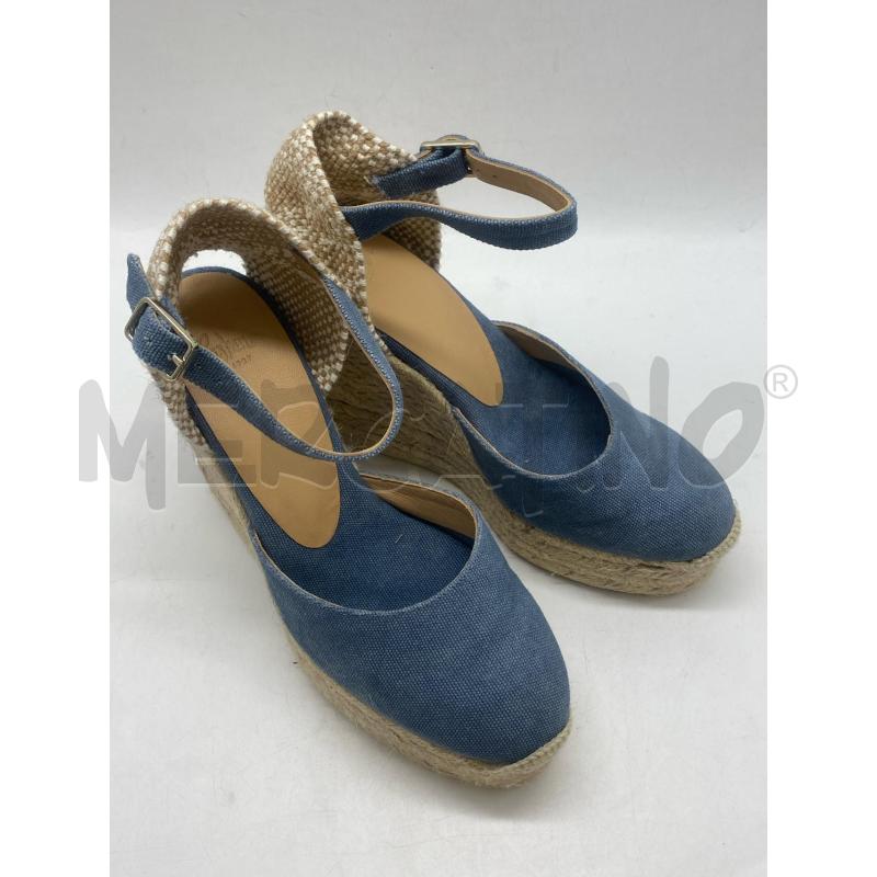 ESPADRILLAS CASTANER JEANS CHIUSURA A FIBBIA | Mercatino dell'Usato Torino c.so traiano 3