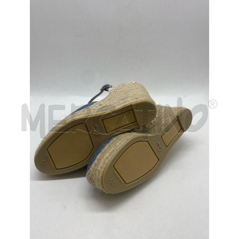 ESPADRILLAS CASTANER JEANS CHIUSURA A FIBBIA | Mercatino dell'Usato Torino c.so traiano 4