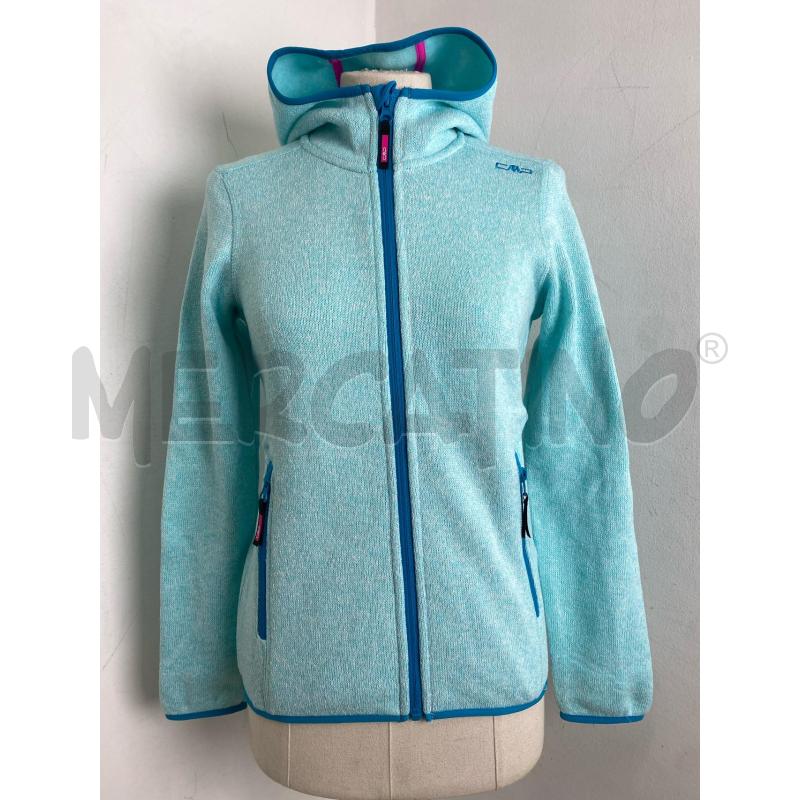FELPA DONNA CMP TECNICA AZZURRA | Mercatino dell'Usato Torino c.so traiano 1