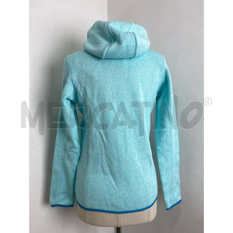 FELPA DONNA CMP TECNICA AZZURRA | Mercatino dell'Usato Torino c.so traiano 2