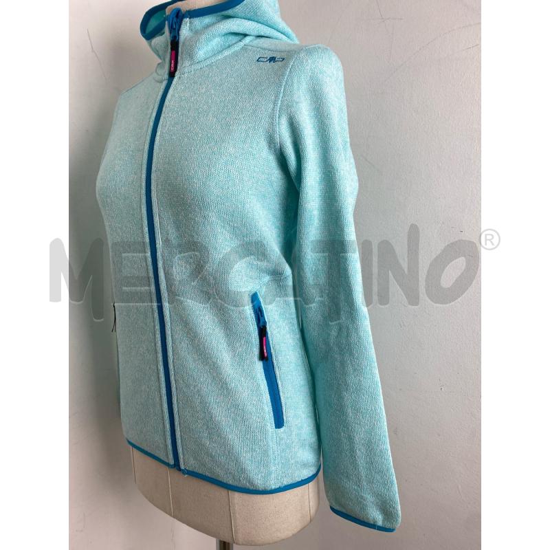 FELPA DONNA CMP TECNICA AZZURRA | Mercatino dell'Usato Torino c.so traiano 3