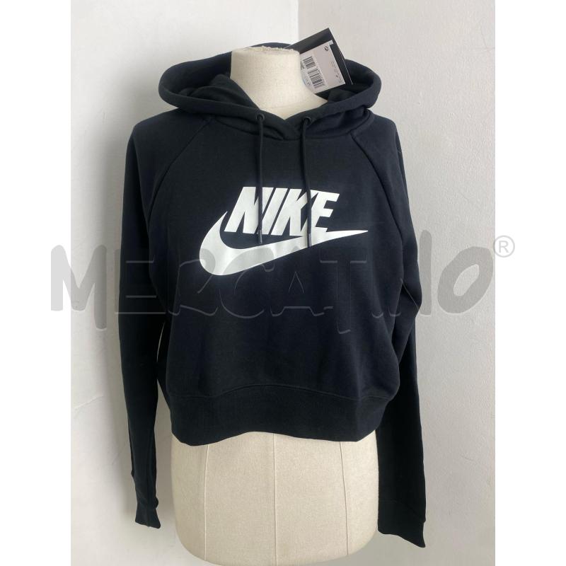 FELPA DONNA NIKE NER CORTA | Mercatino dell'Usato Torino c.so traiano 1