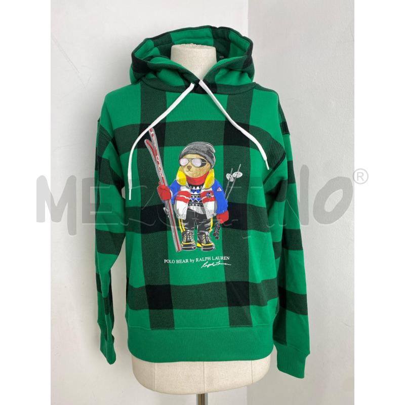 FELPA DONNA POLO RALPH LAUREN VERDE  | Mercatino dell'Usato Torino c.so traiano 1