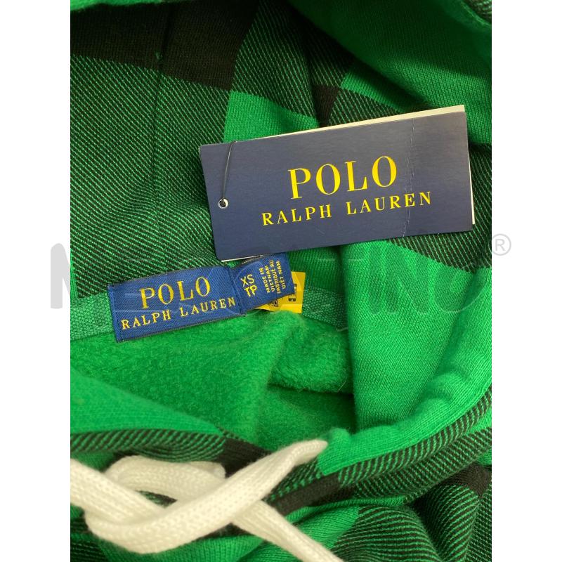 FELPA DONNA POLO RALPH LAUREN VERDE  | Mercatino dell'Usato Torino c.so traiano 4