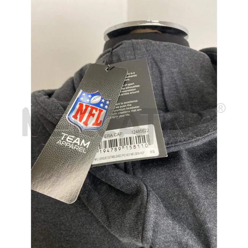 FELPA UOMO NEW ERA NFL GRIGIO | Mercatino dell'Usato Torino c.so traiano 3