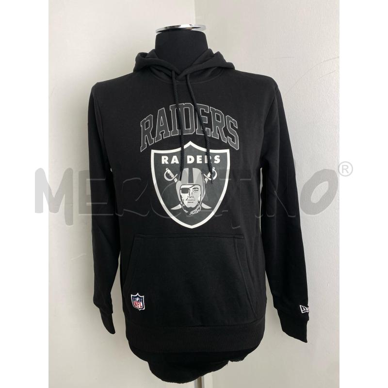 FELPA UOMO NEW ERA RAIDERS NERA | Mercatino dell'Usato Torino c.so traiano 1