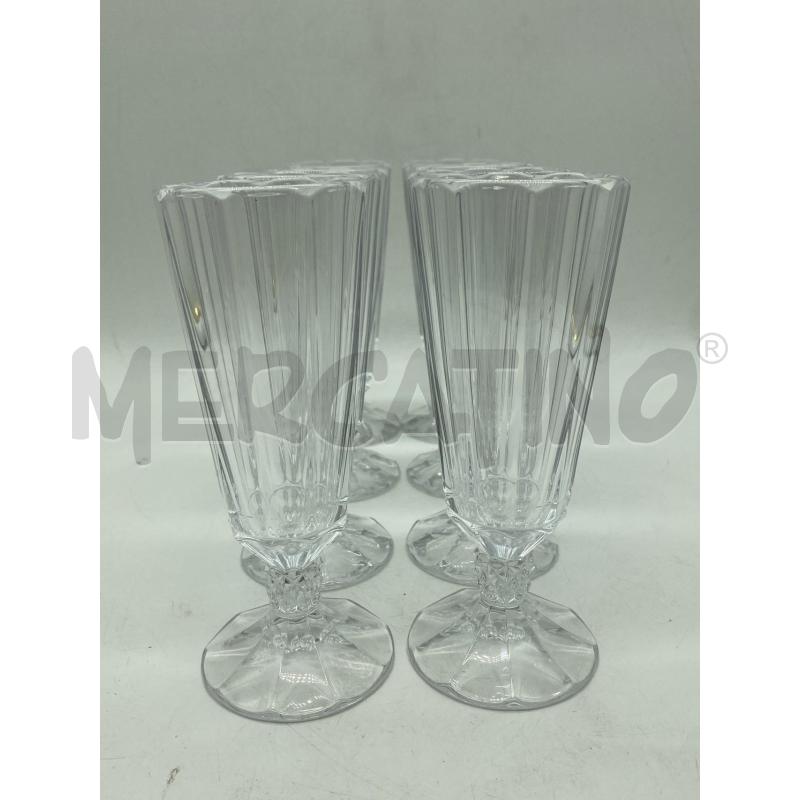 FLUTES CRISTALLO PZ. 8 VILLEROY BOCH | Mercatino dell'Usato Torino c.so traiano 1