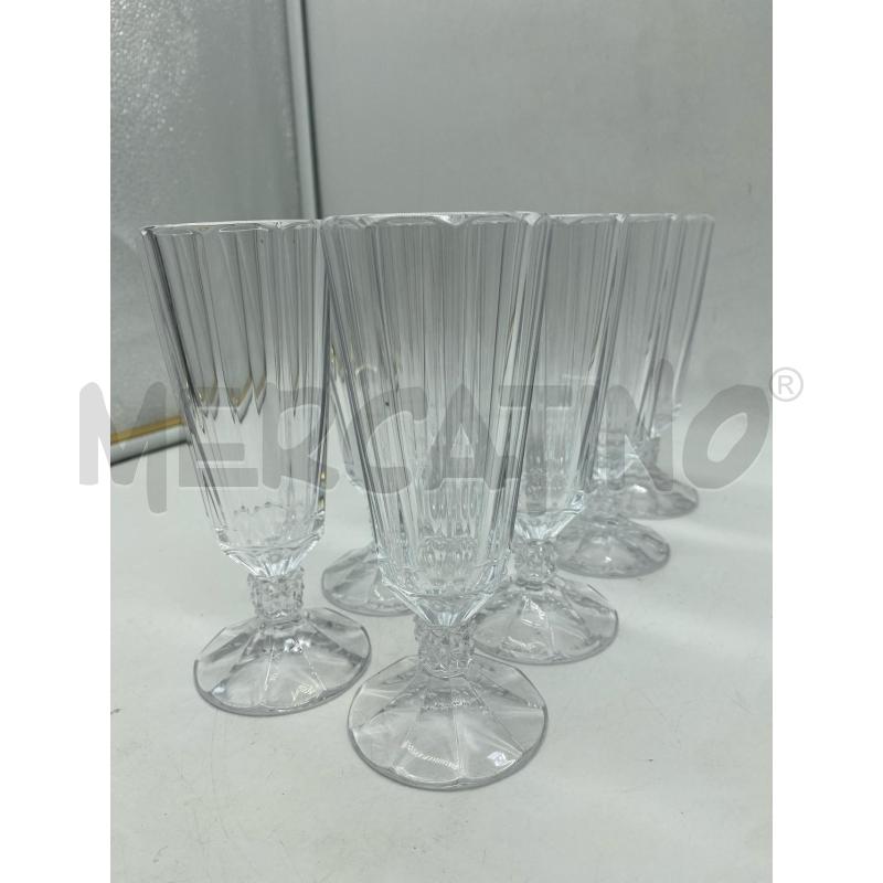 FLUTES CRISTALLO PZ. 8 VILLEROY BOCH | Mercatino dell'Usato Torino c.so traiano 3